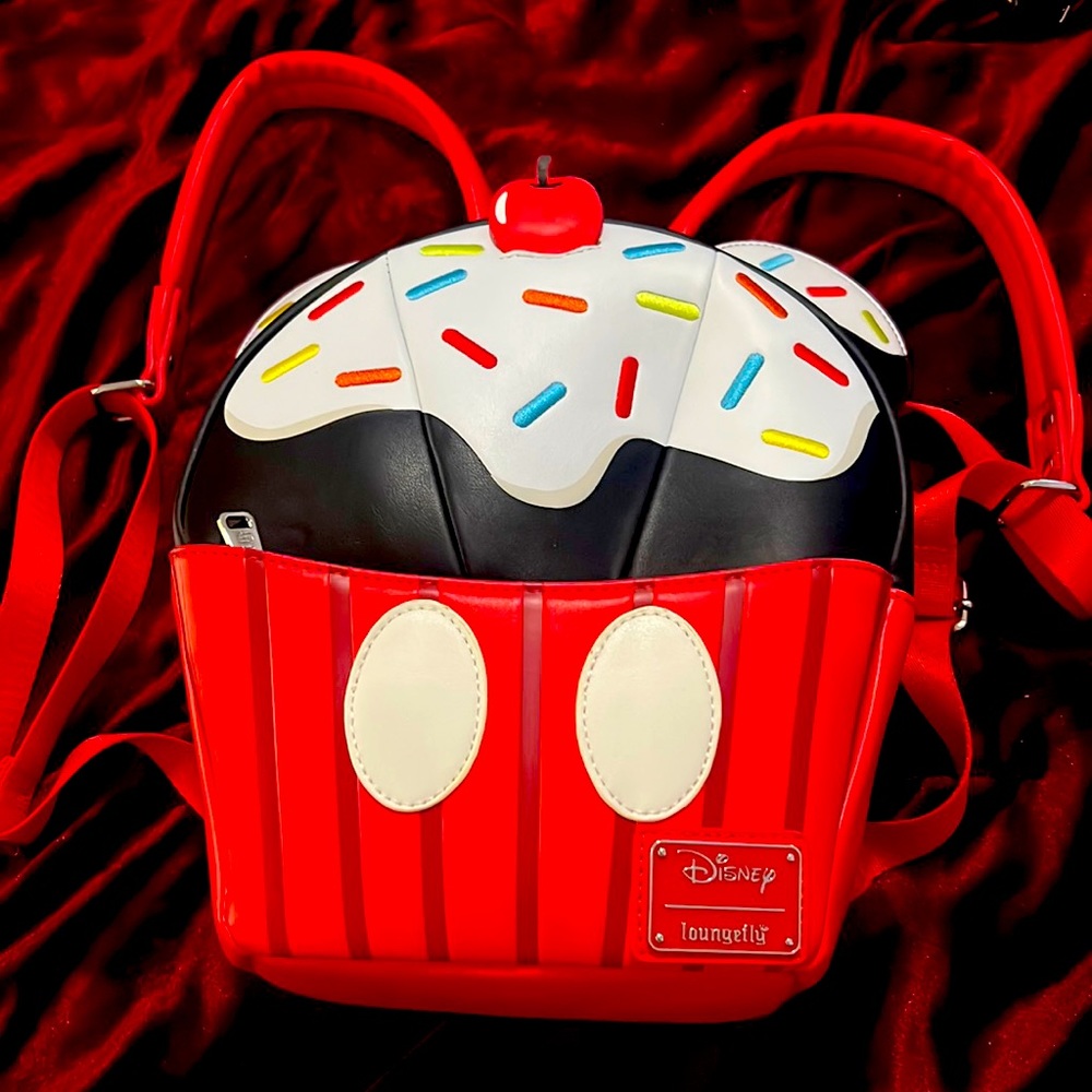 Disney Mickey Cupcake Loungefly